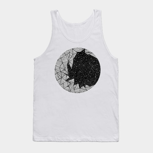 Crescent Tank Top by ckai